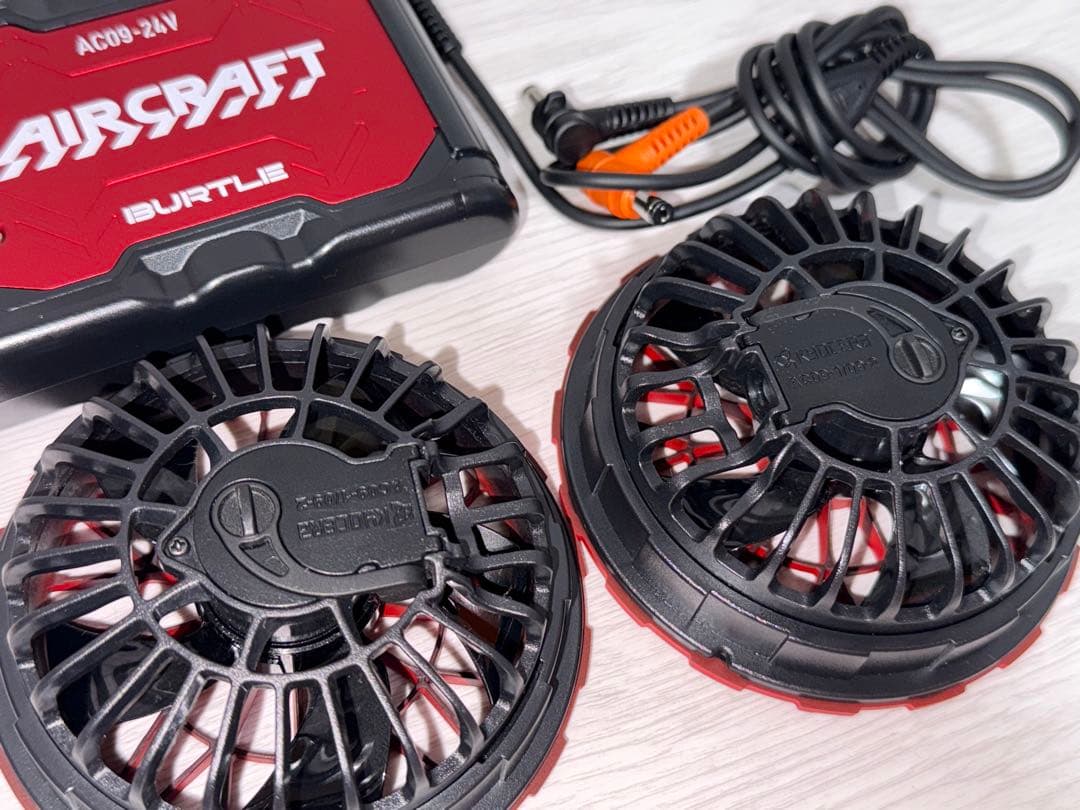 バートル　ファン+バッテリーセット　　 AC09-1/09-2 AC09-24V