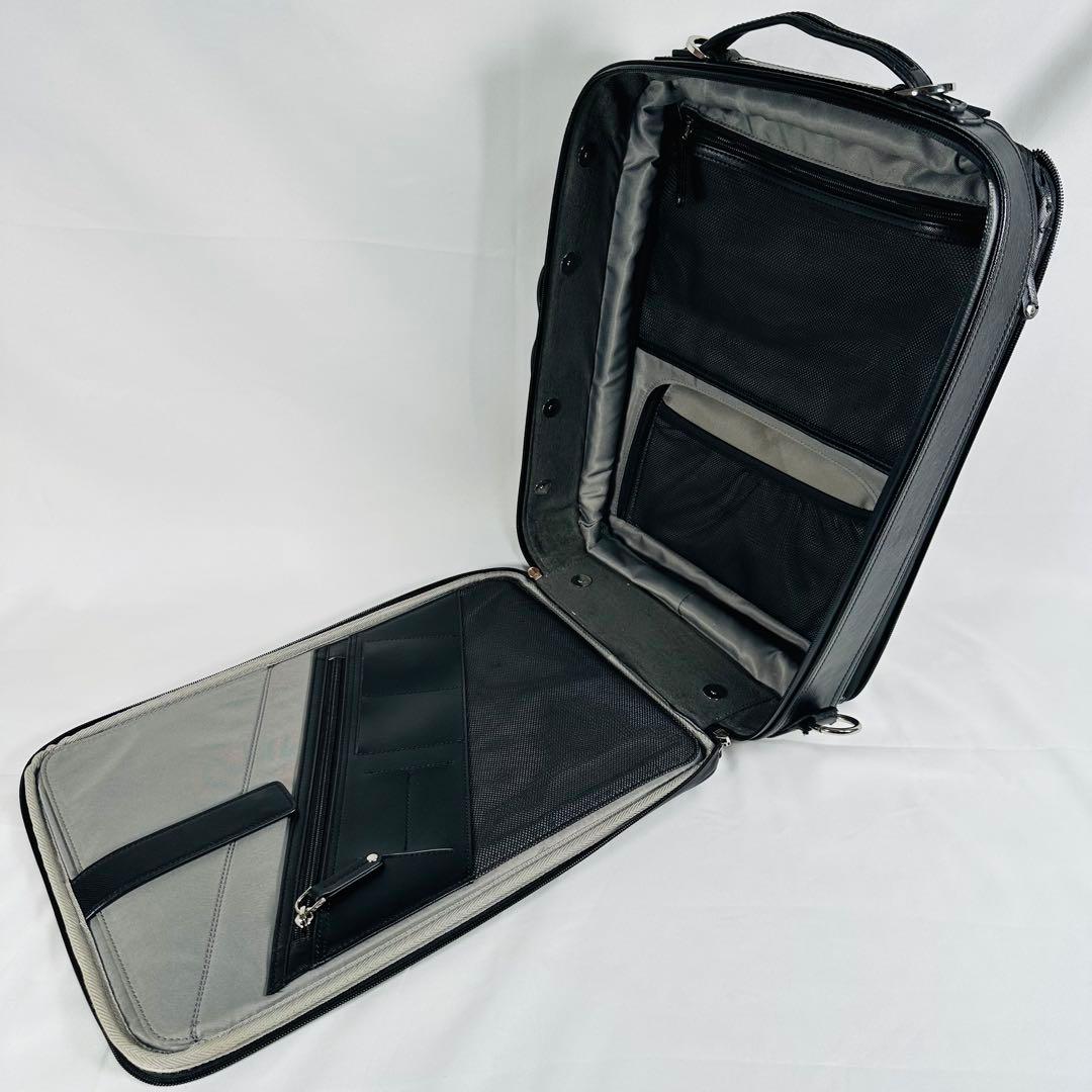 TEFORS ULTIMATUM 多機能 レザー ビジネスバッグ 3WAY 黒