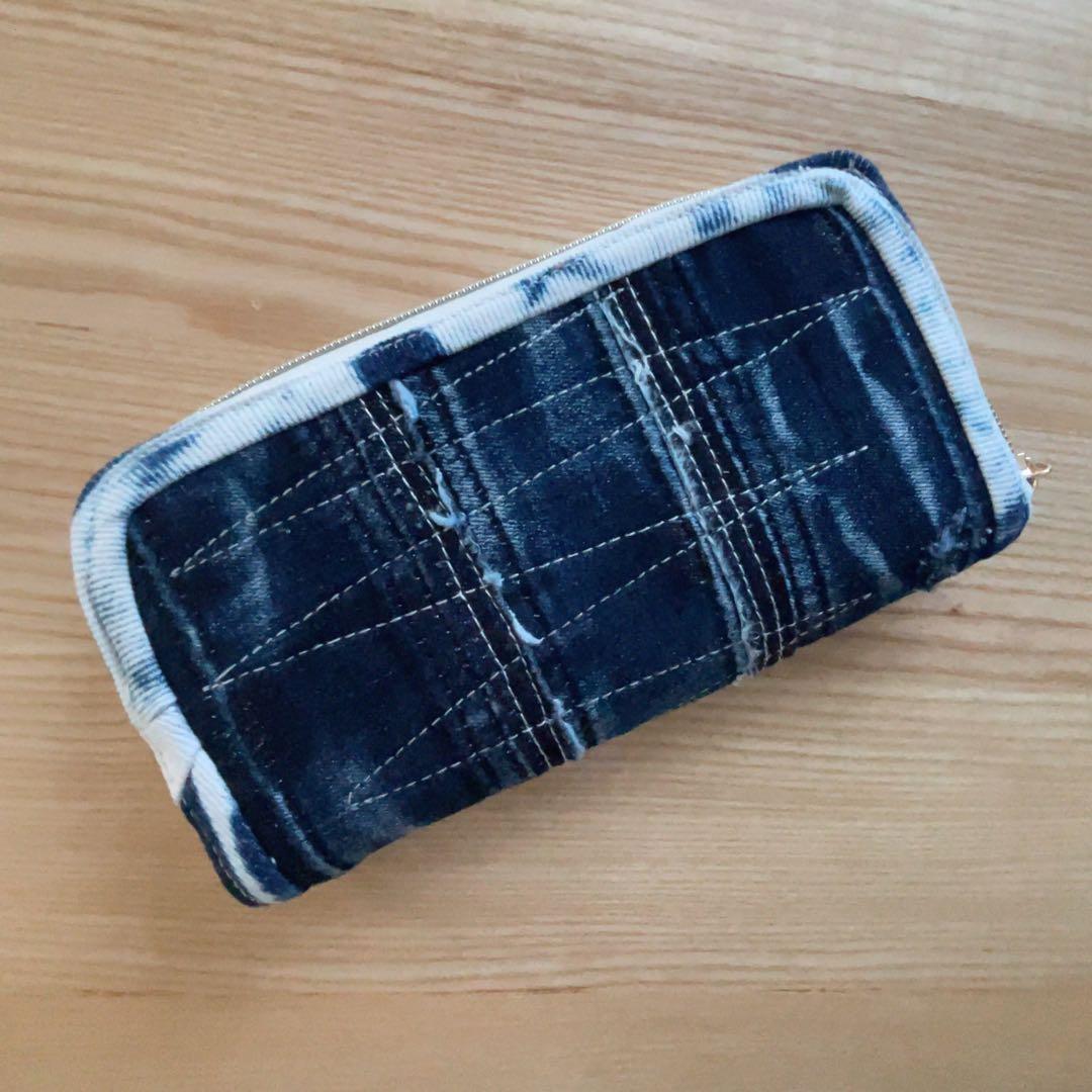 専用10/1までお取り置き デニム リメイク ウォレット Ｎｏ．3