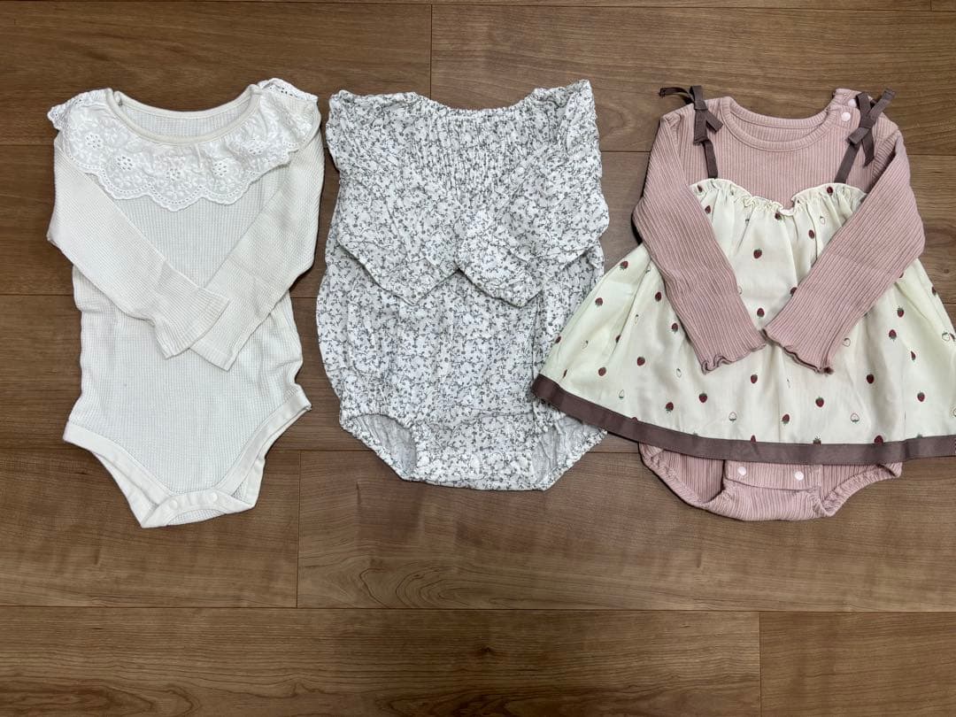 女の子長袖80センチ　まとめ売り