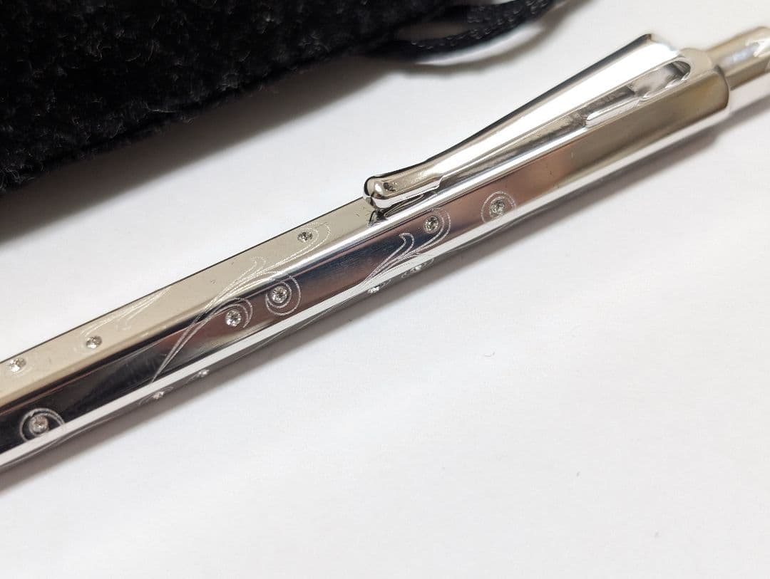 カランダッシュ　エクリドール　スワロフスキー　ボールペン　限定