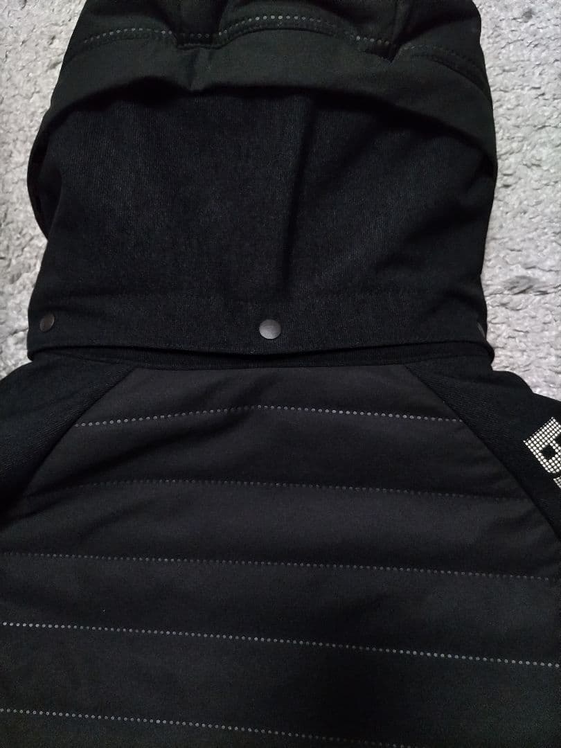 ブリーフィングゴルフ　ハイブリッド　ウォームパーカー　黒