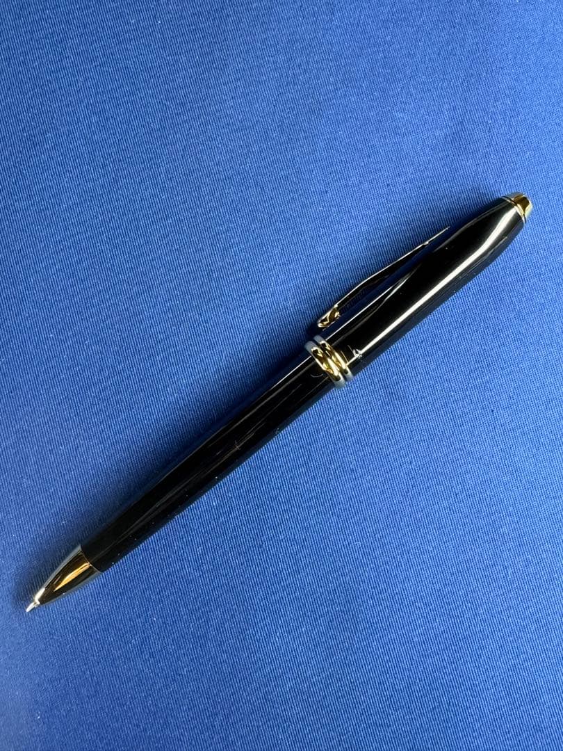 cross タウンゼント クラシック ブラックラッカー ボールペン