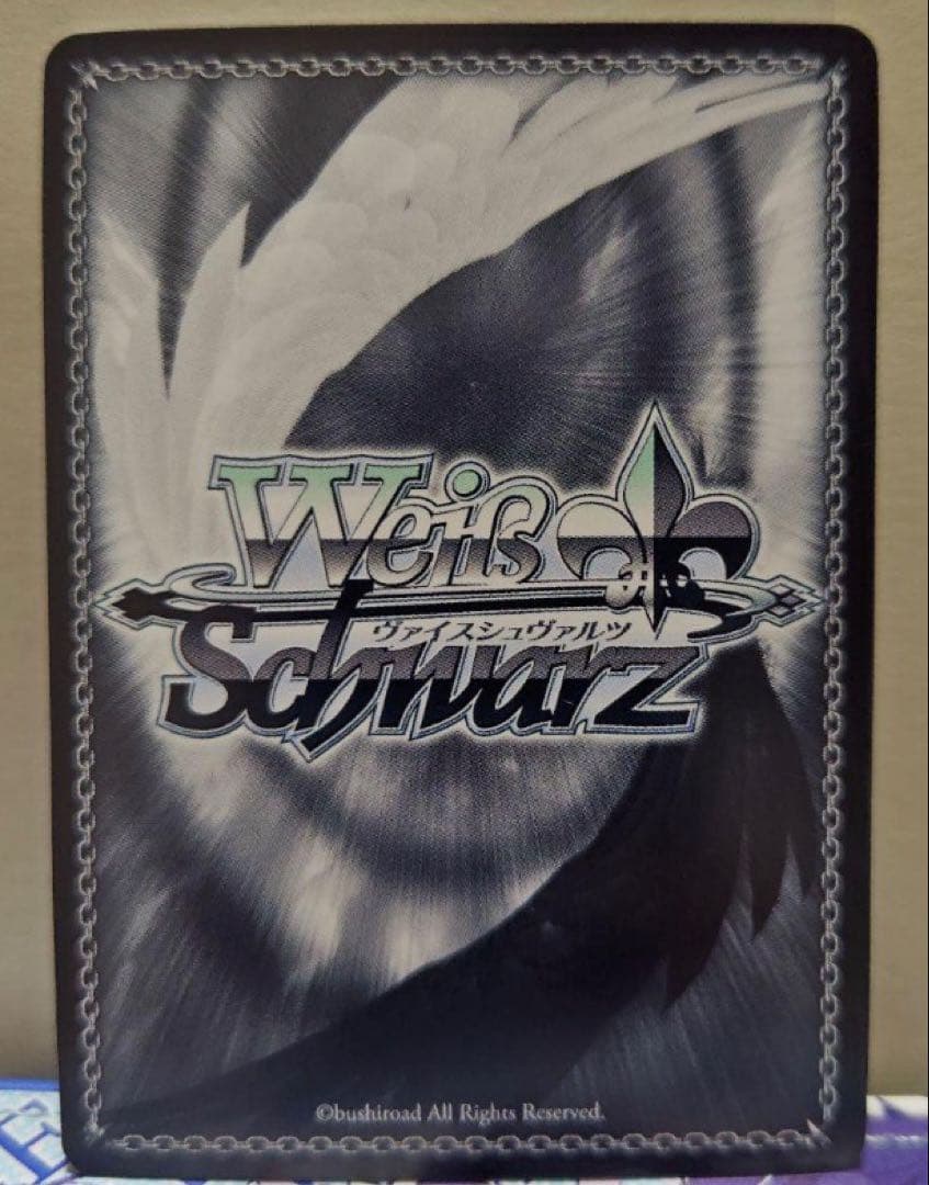 ヴァイスシュヴァルツ/不死の怪異/阿良々木月火/サイン/SP