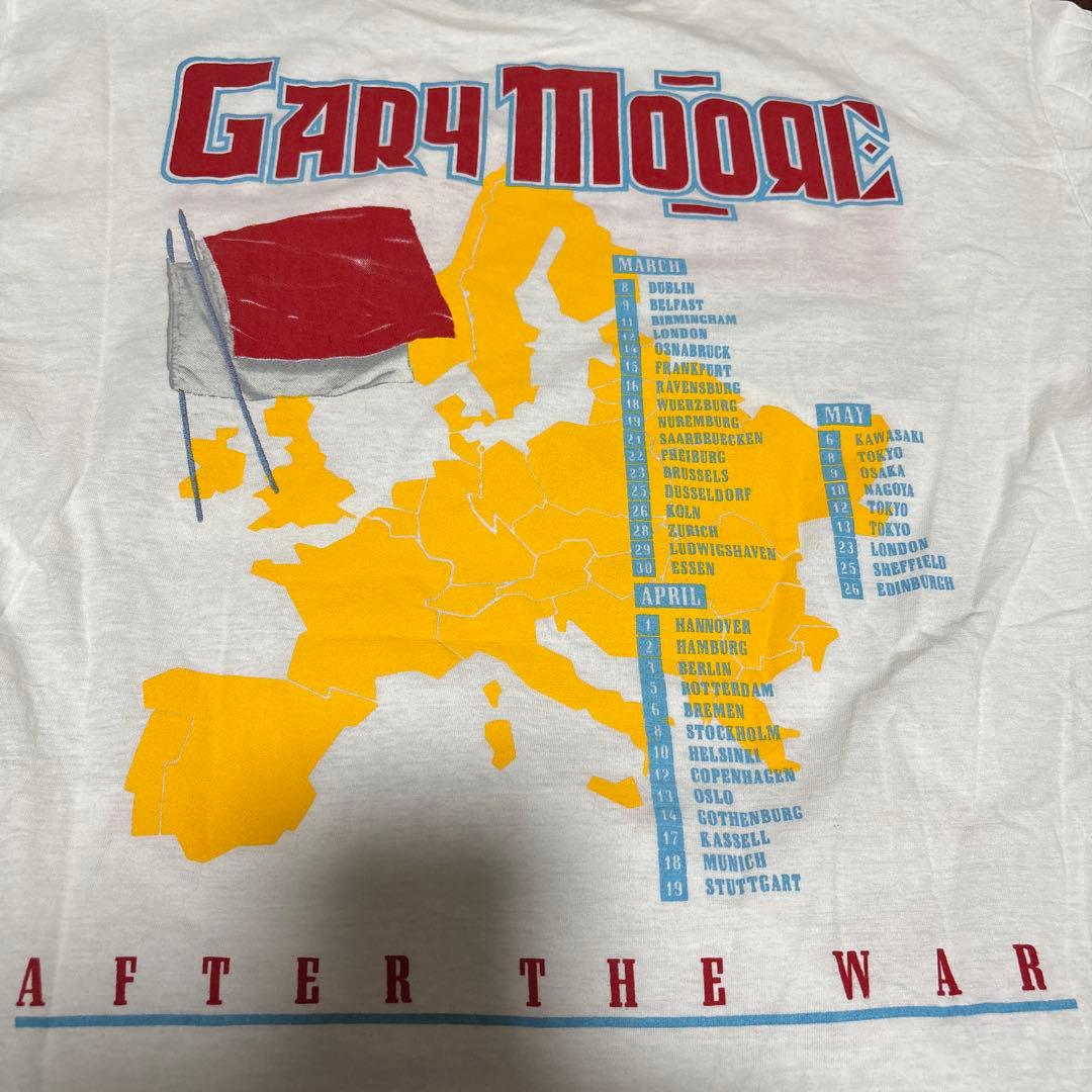 ミュージシャン GARY MOORE after the war tour Tshirt L