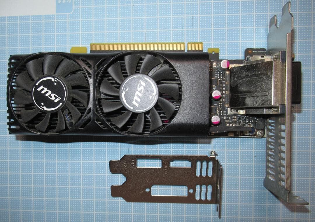MSI GeForce GTX 1050 Ti グラフィックボード