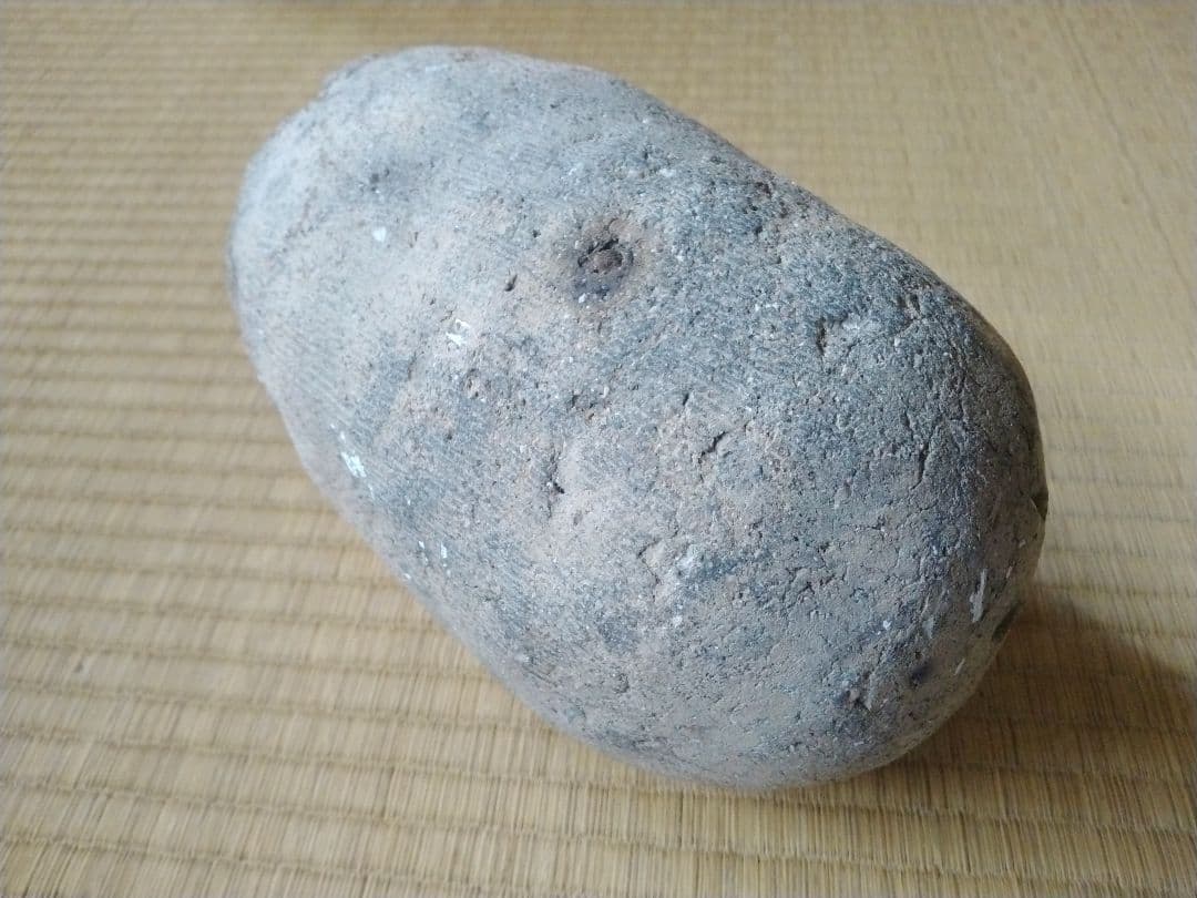 中世頃　櫛目蛸壺　骨董　古美術　茶道具　土器　壺　須恵器　古代　花器　茶道　華道