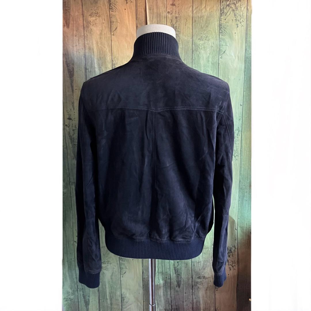 サルフラ　46 ジャケット　スウェード　Salfra ネイビー　Valstar