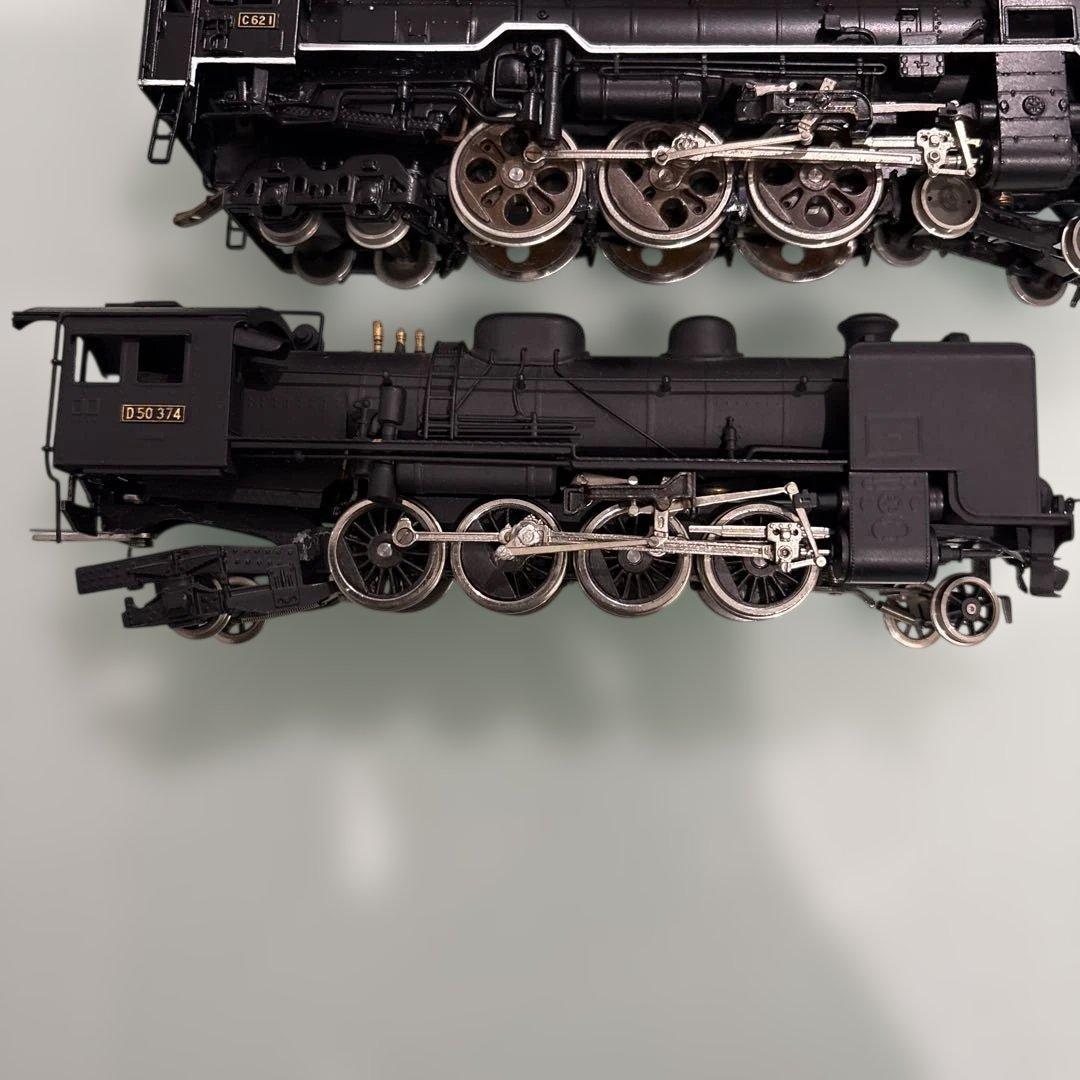 HOゲージ 蒸気機関車モデル ジャンク品　3台セット