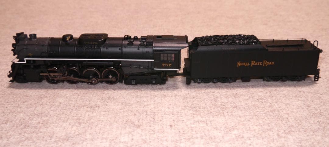 HOゲージ 蒸気機関車 MTH 2-8-4 Berkshire (DCC)
