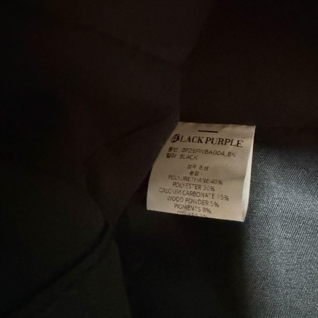 BLACK PURPLE ブラックパープル ショルダーバッグ