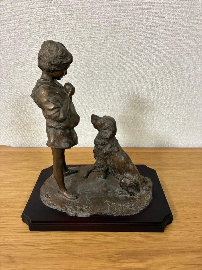 001大道寺光弘 「フレンド」ブロンズ像 173/1000限定