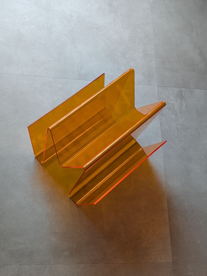 USED/スペースエイジ y2k アクリルマガジンラック space age