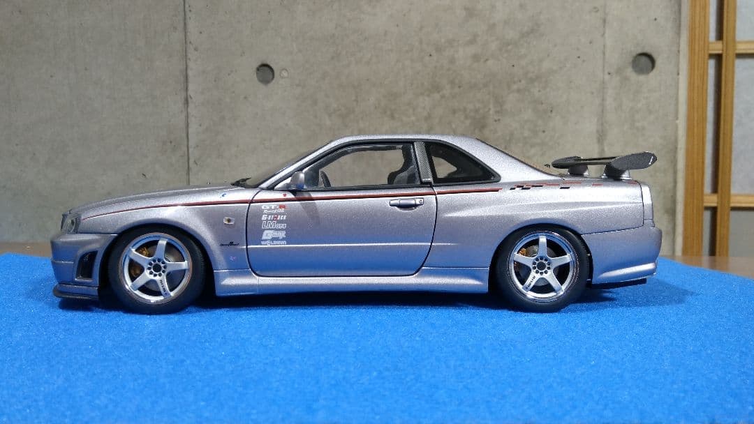 1/18ミニカー(カスタム)オートアート スカイラインGT-R(S-TUNE)