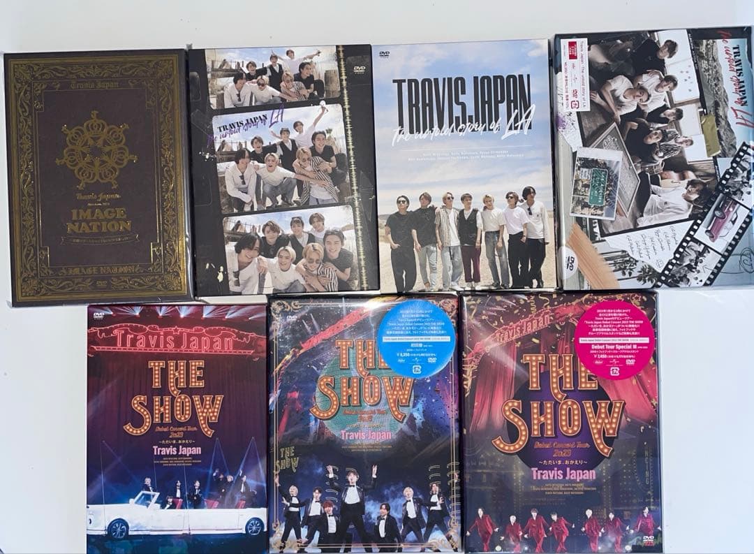 TravisJapan LIVE DVD セット