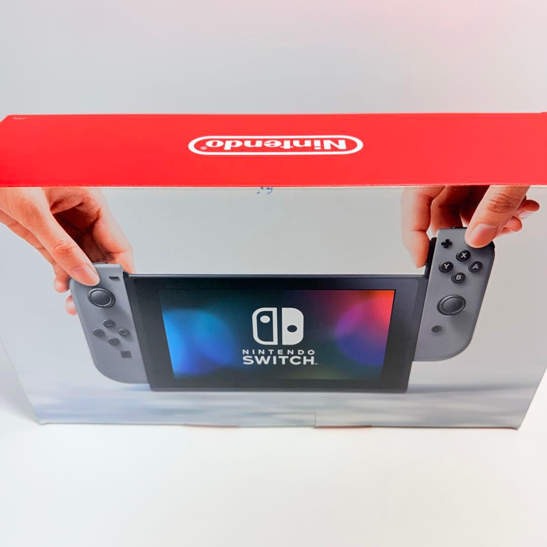 完品　美品　Nintendo Switch 本体　グレー　ニンテンドー　スイッチ