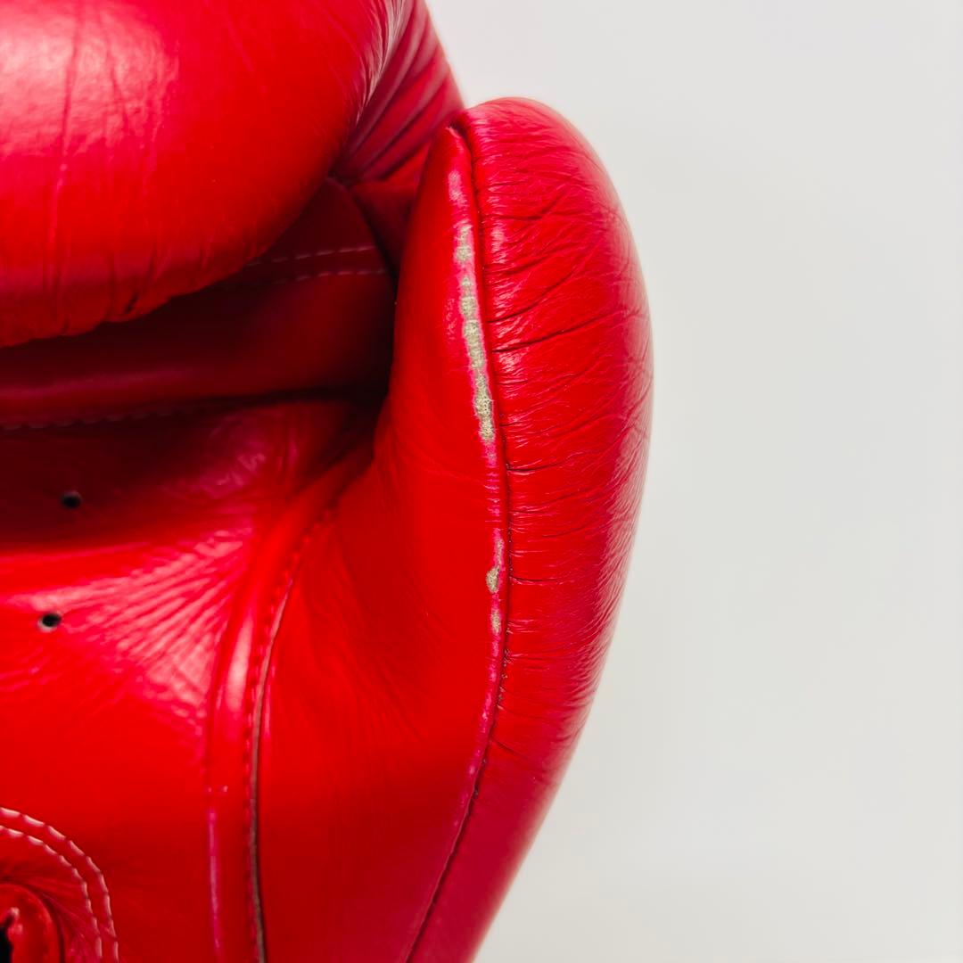 TWINS SPECIAL キックボクシンググローブ 16oz レッド 本革製