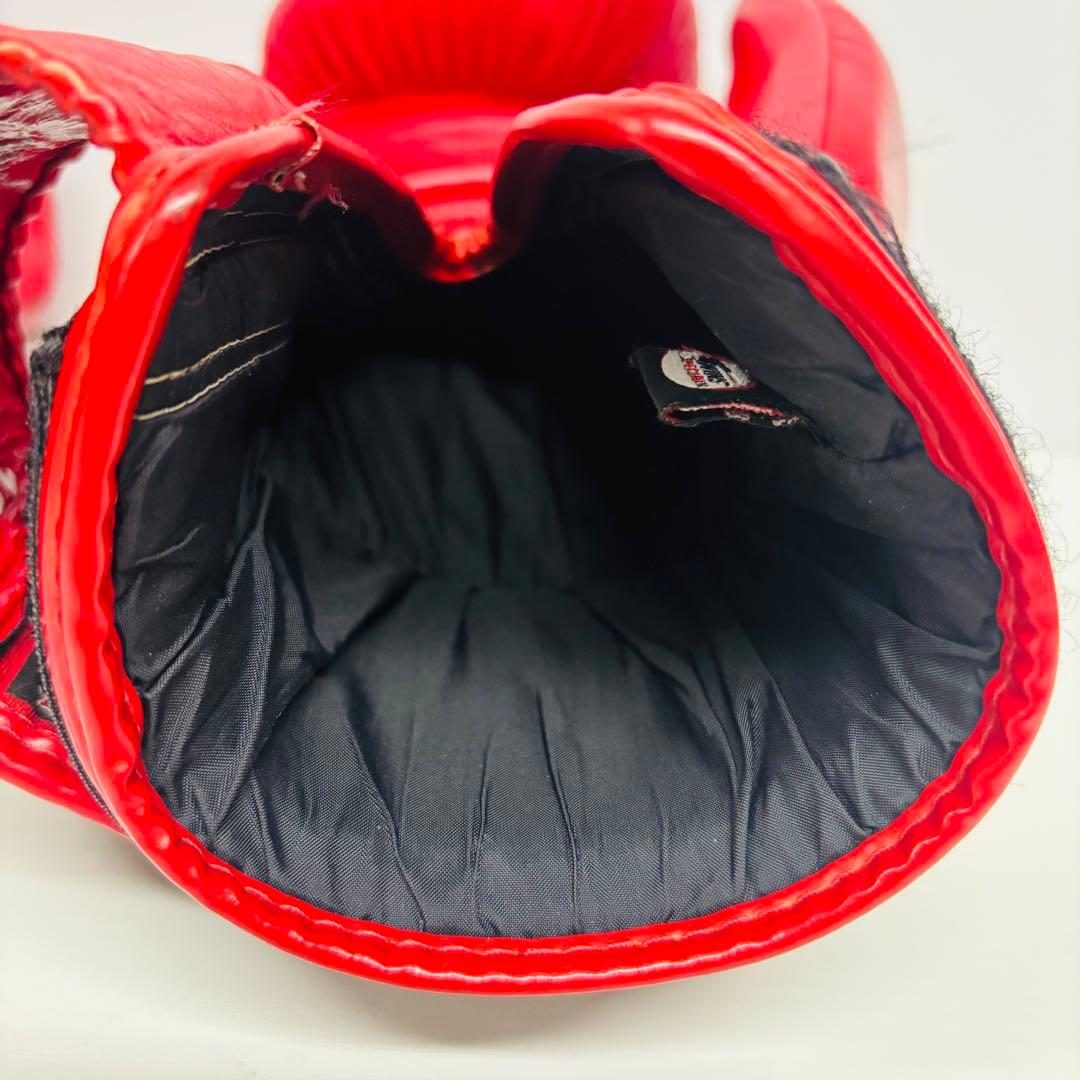 TWINS SPECIAL キックボクシンググローブ 16oz レッド 本革製