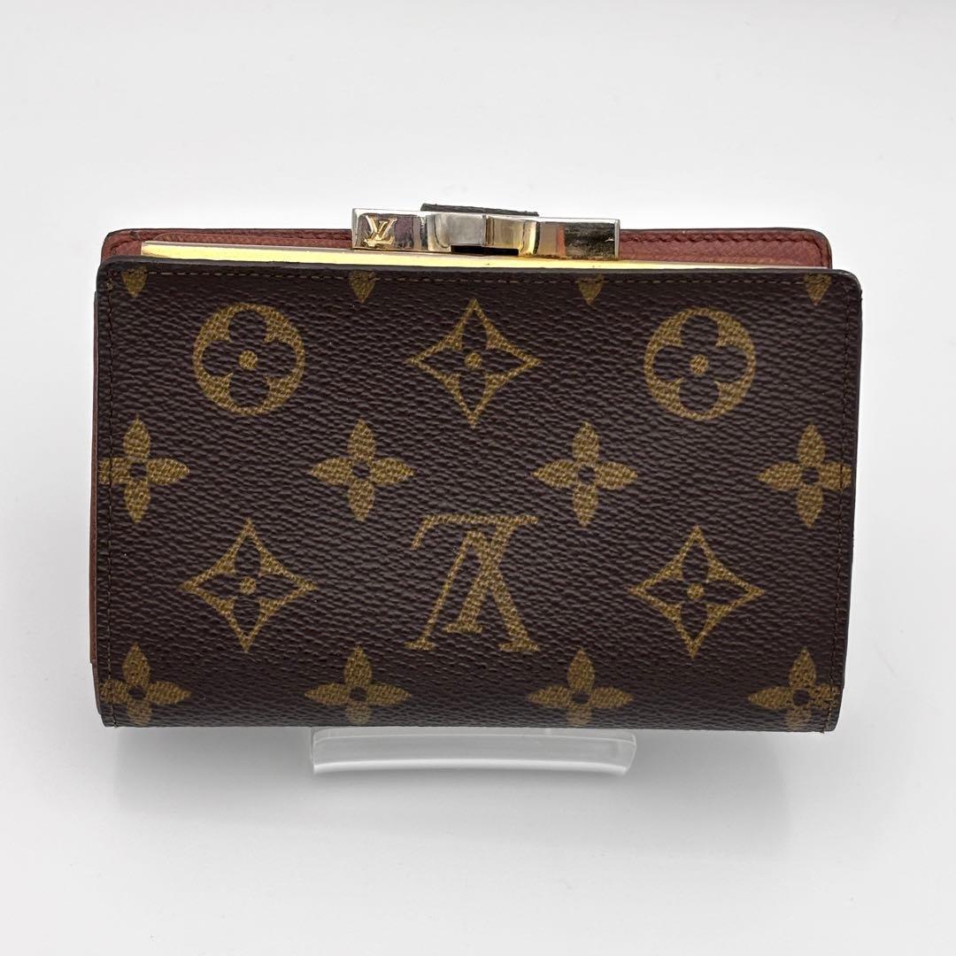 ルイヴィトン モノグラム ポルトフォイユ・ヴィエノワ がま口財布　USA製