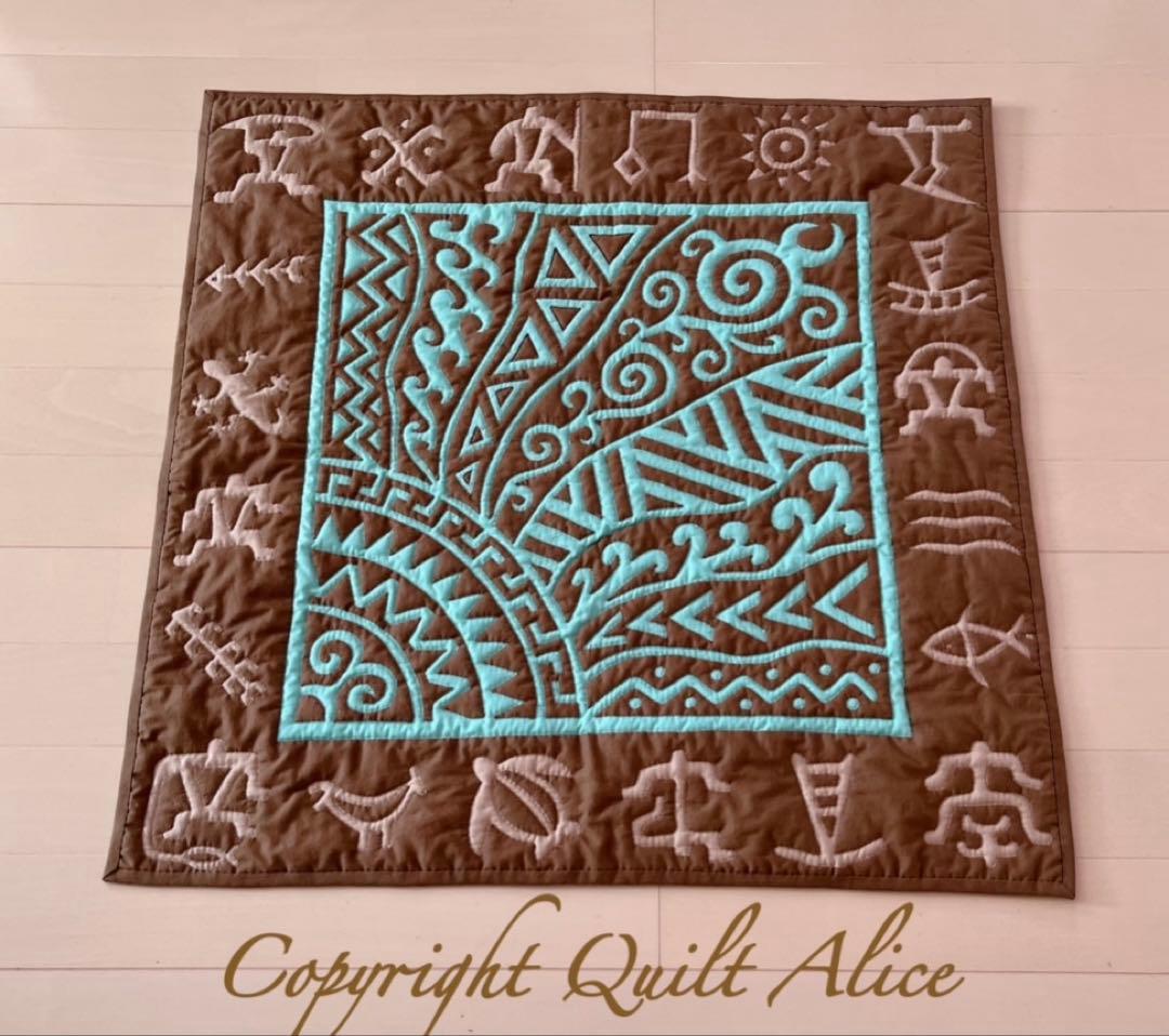 ちよみハワイアンキルトキット！ネイティブハワイアンキルト