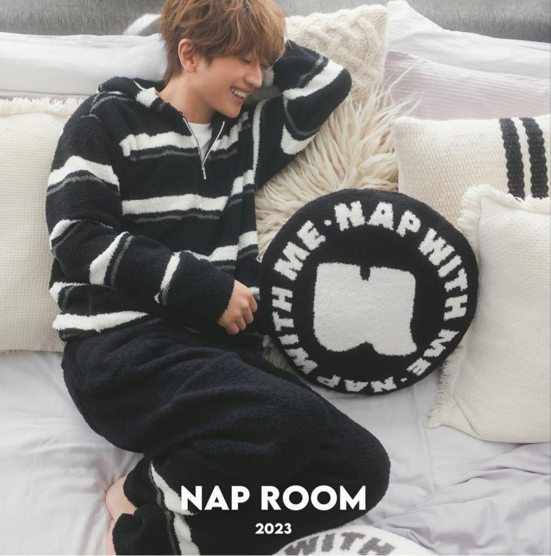 【新品未開封】Naptime　ナップルーム　ラウンドクッション　BLACK