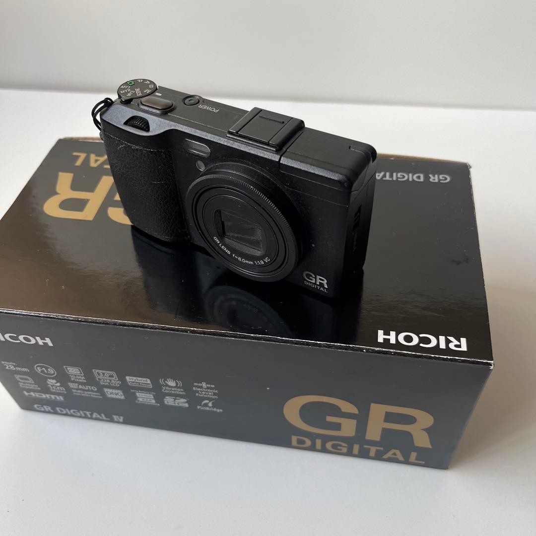 RICOH GR DIGITAL IV コンパクトデジタルカメラ