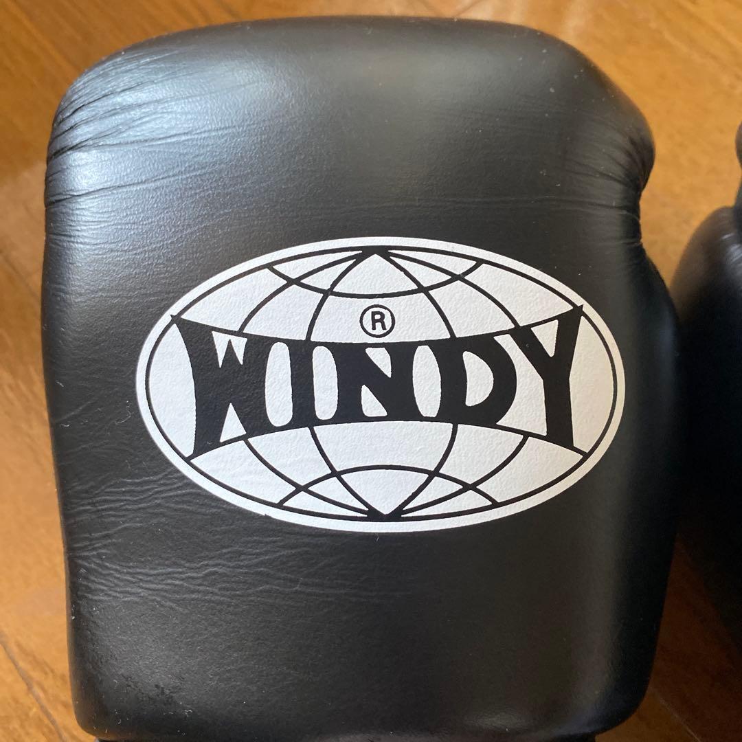 WINDY ボクシンググローブ 16oz ブラック