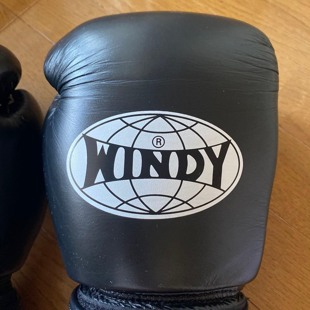 WINDY ボクシンググローブ 16oz ブラック