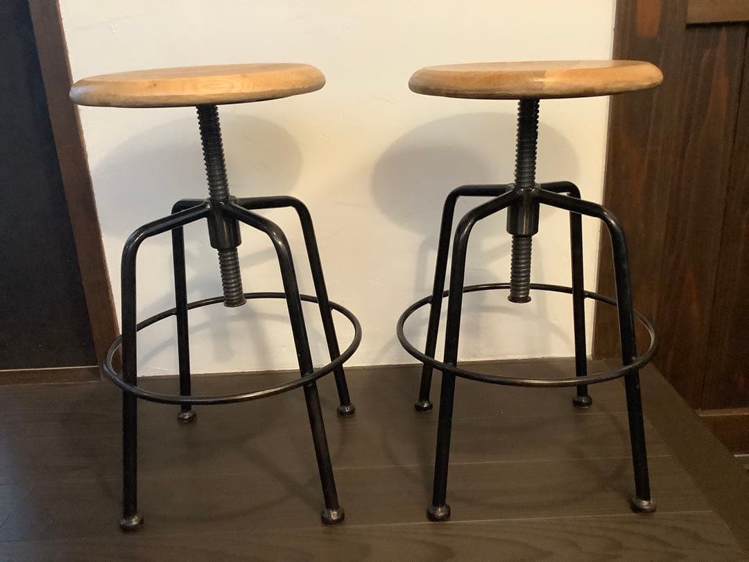 クラッシュゲート　コンベックス スツール 2脚セット　22日迄価格