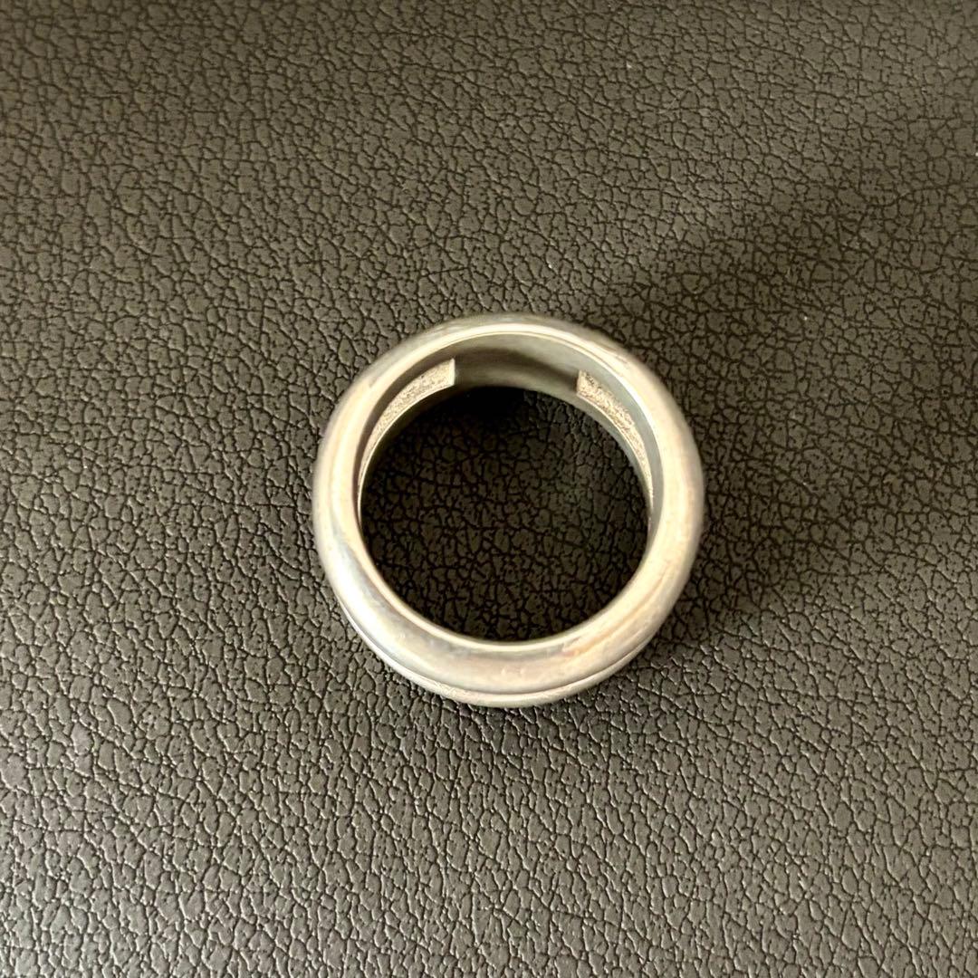 【ティファニー】ダイアゴナル リング 指輪 約8号 シルバー 925 オールド