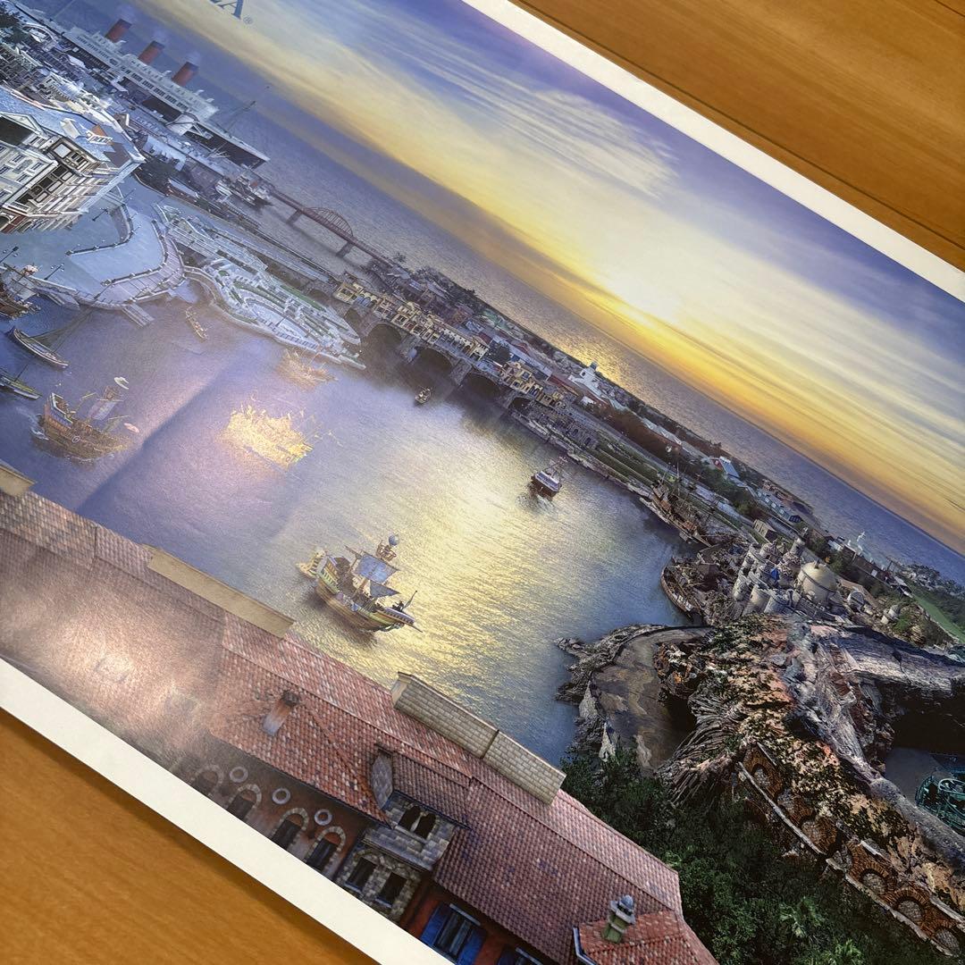 【希少】東京ディズニーシー パノラマ風景画 ディズニーリゾート物語 創刊記念