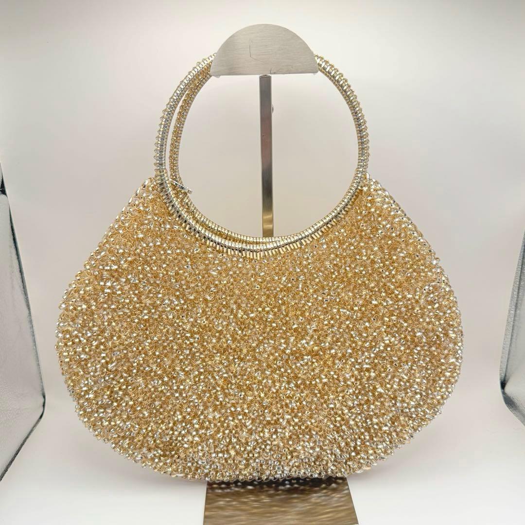 ANTEPRIMA アンテプリマ スタンダードラウンド横型　シルバーゴールド