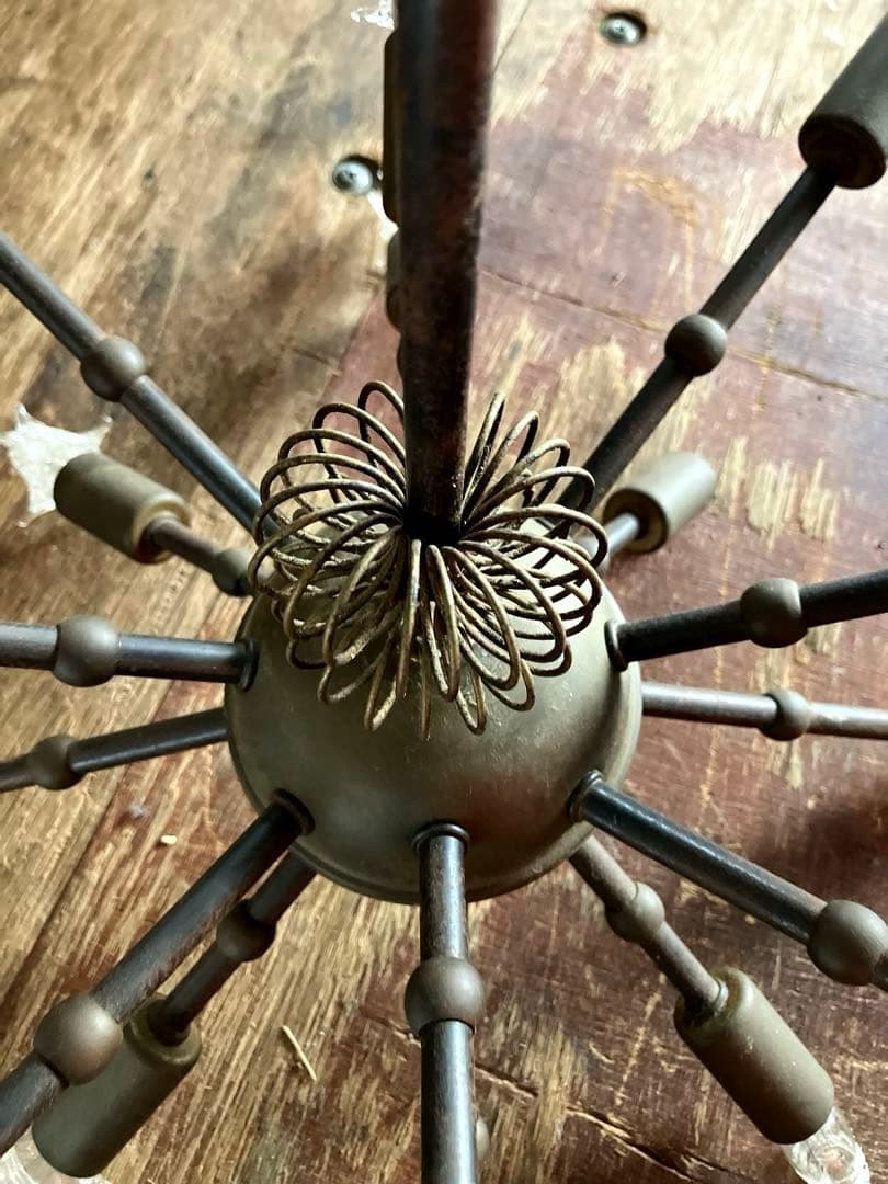 超レアヴィンテージスプートニクランプ16灯/50s1950年代ＵＳＡ