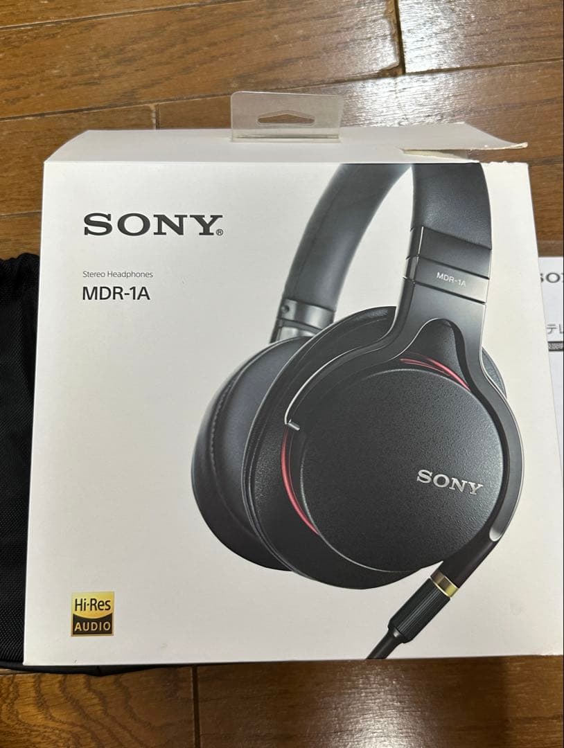 美品 SONY MDR-1A 有線ヘッドホン ハイレゾ対応