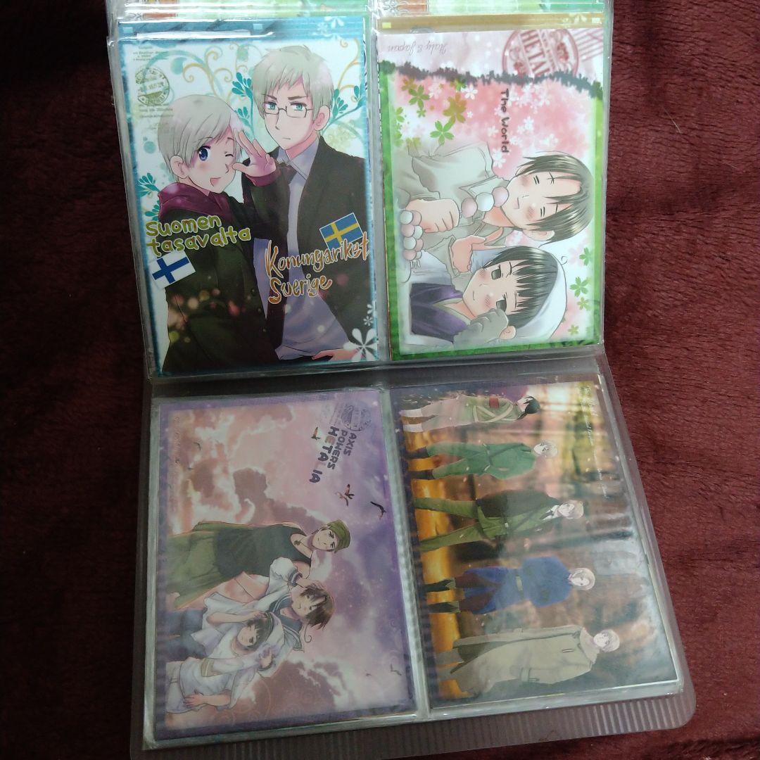 ヘタリア トレーディングカード トレカ 初版 フルコンプ+α