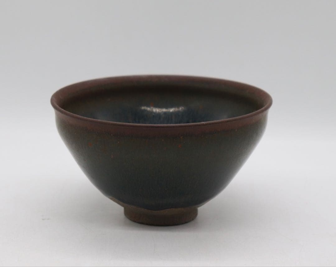 中国　建窯　茶碗　兎号天目　送料込み250822