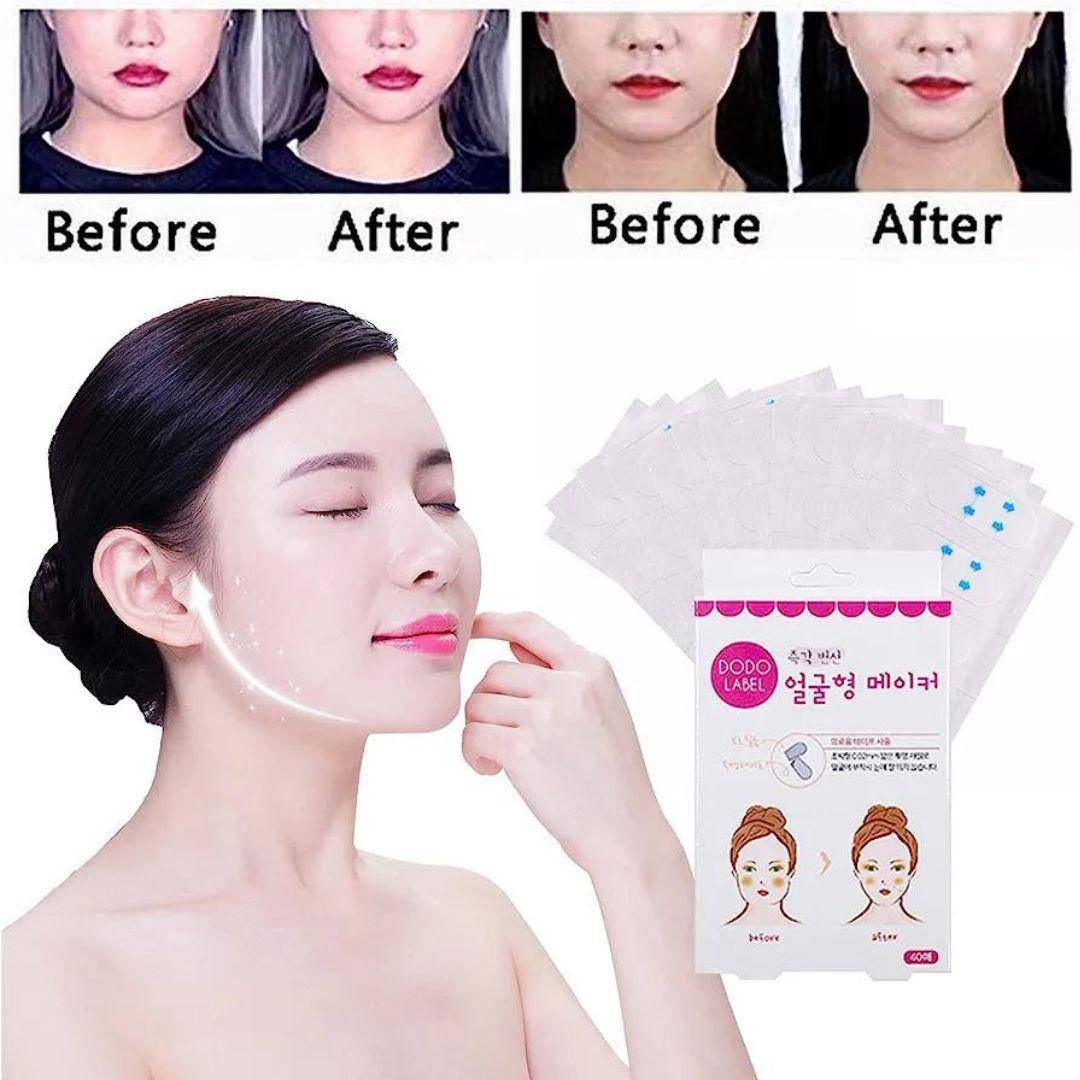 ゆかりん　●韓国発　小顔テープ　80枚♪貼るだけで小顔