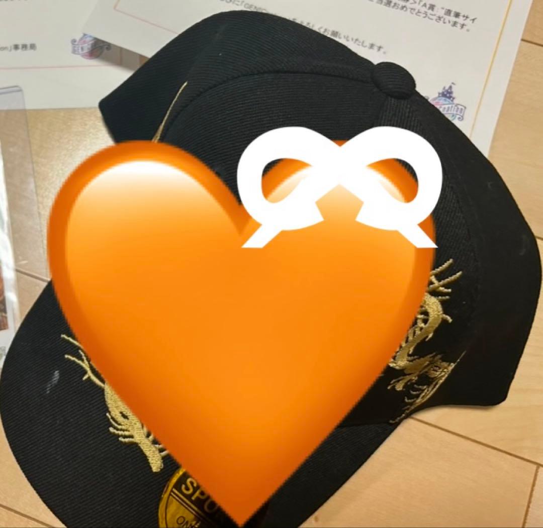 GENIC ぐるポン A賞 小池竜暉直筆サイン入りキャップ帽