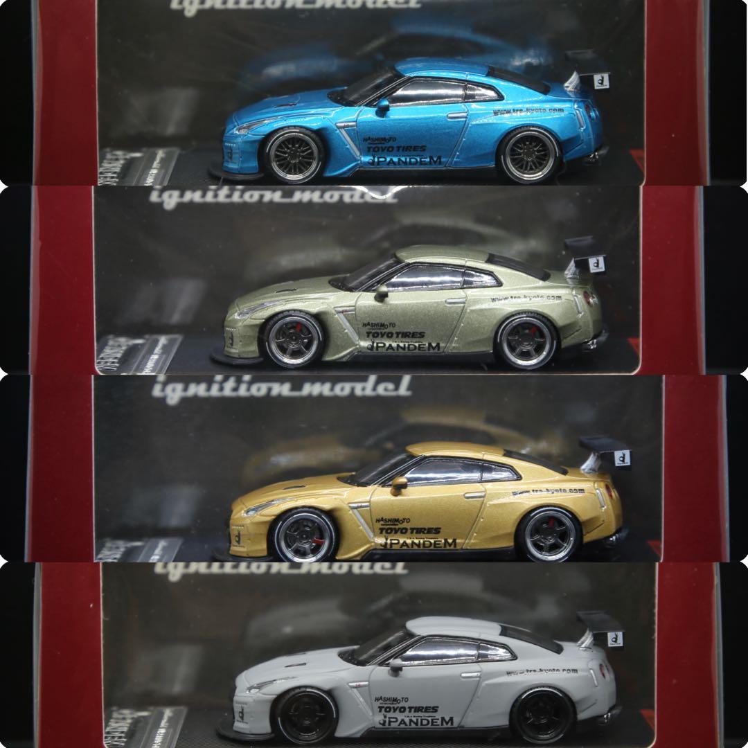 ミニカー 1/64 IG PANDEM R35 GT-R
