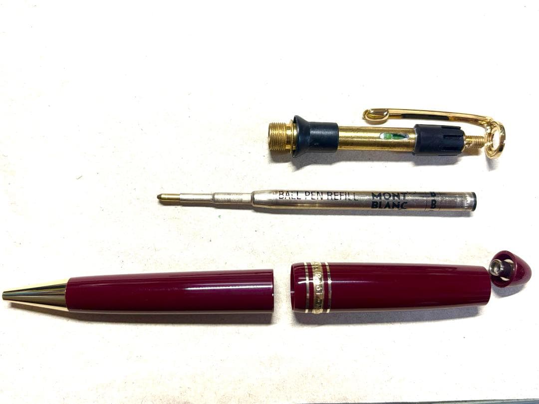 185.モンブラン　マイスターシュテュック161ルグラン　希少なボルドー　極美品