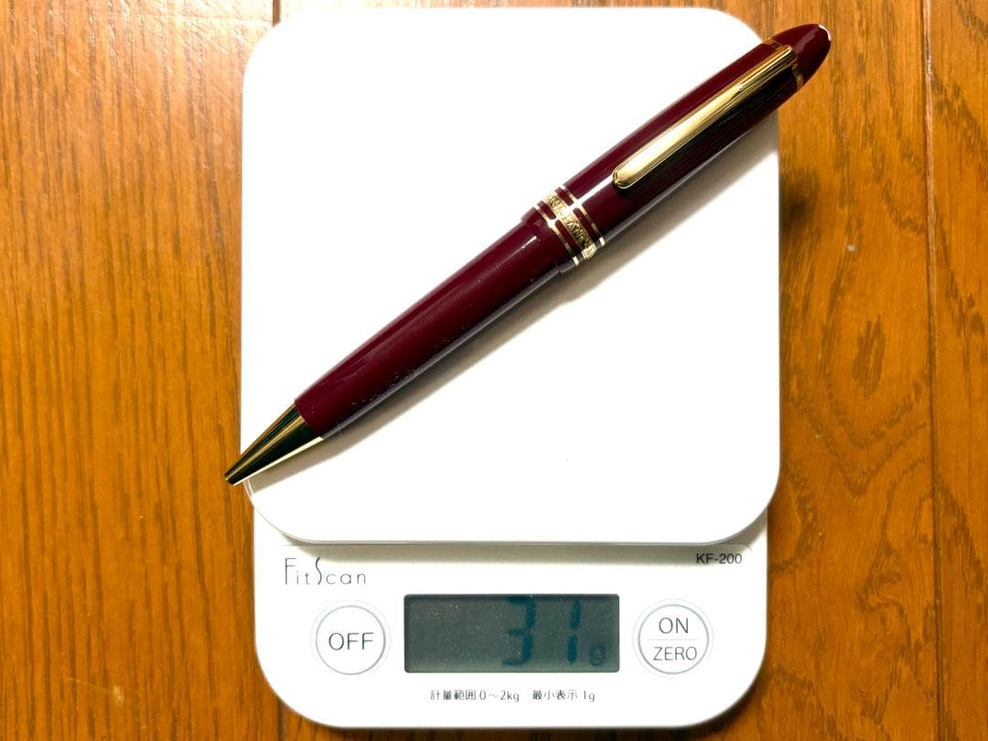 185.モンブラン　マイスターシュテュック161ルグラン　希少なボルドー　極美品