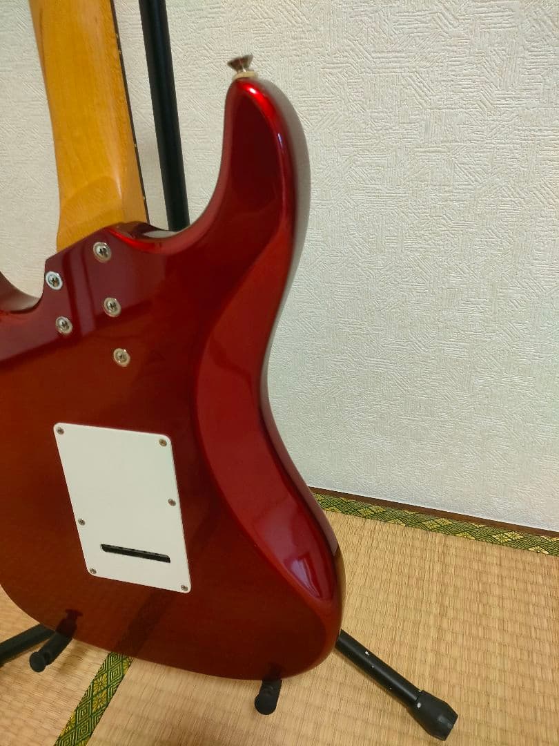 AriaPro II Fullerton エレキギター レッド アリアプロ2