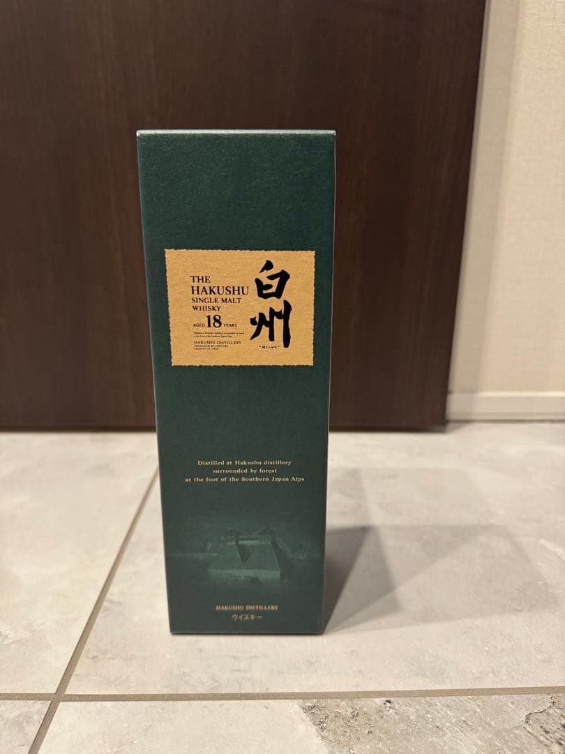 白州 18年 ウイスキー ボックス入り