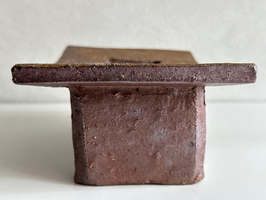 藤原建 備前 灰皿