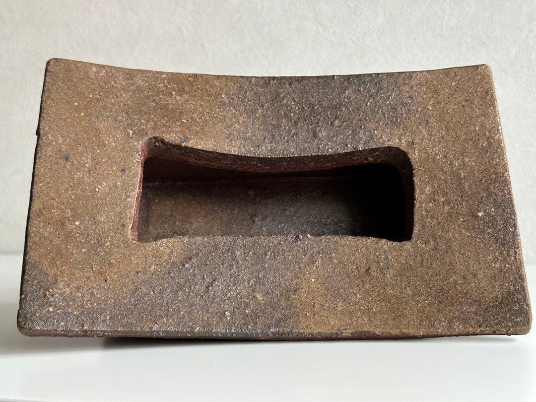 藤原建 備前 灰皿