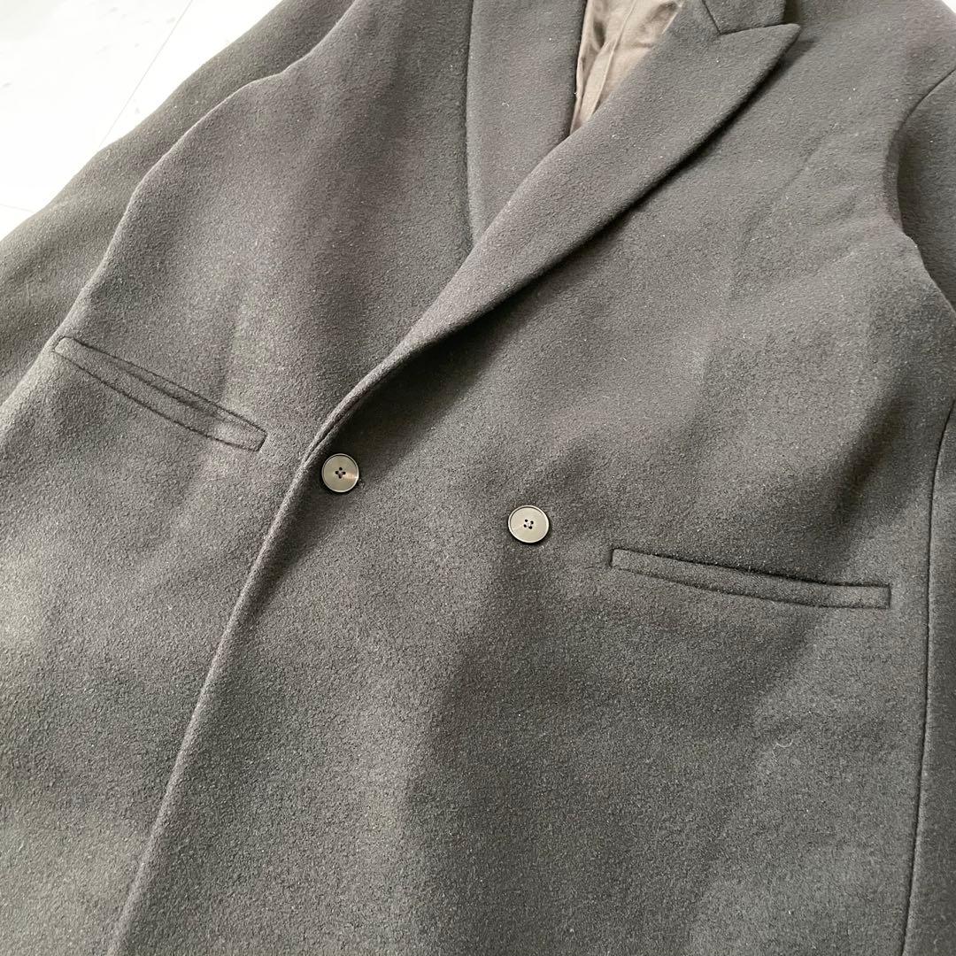 21AW✨エイトン SUPER140 BOUMOU メルトン チェスターコート