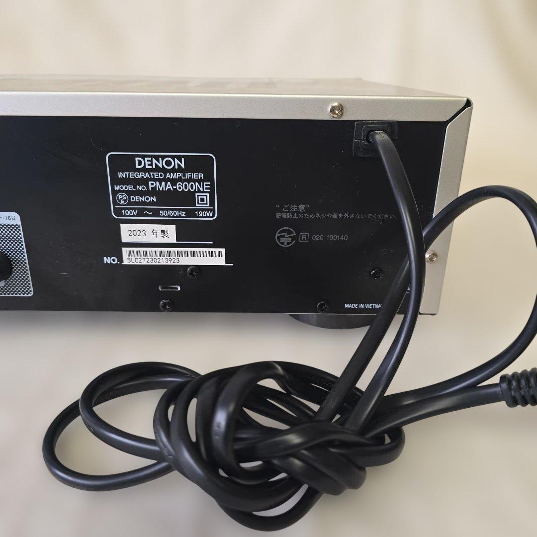 DENON PMA-600NE プリメインアンプ 2023年製