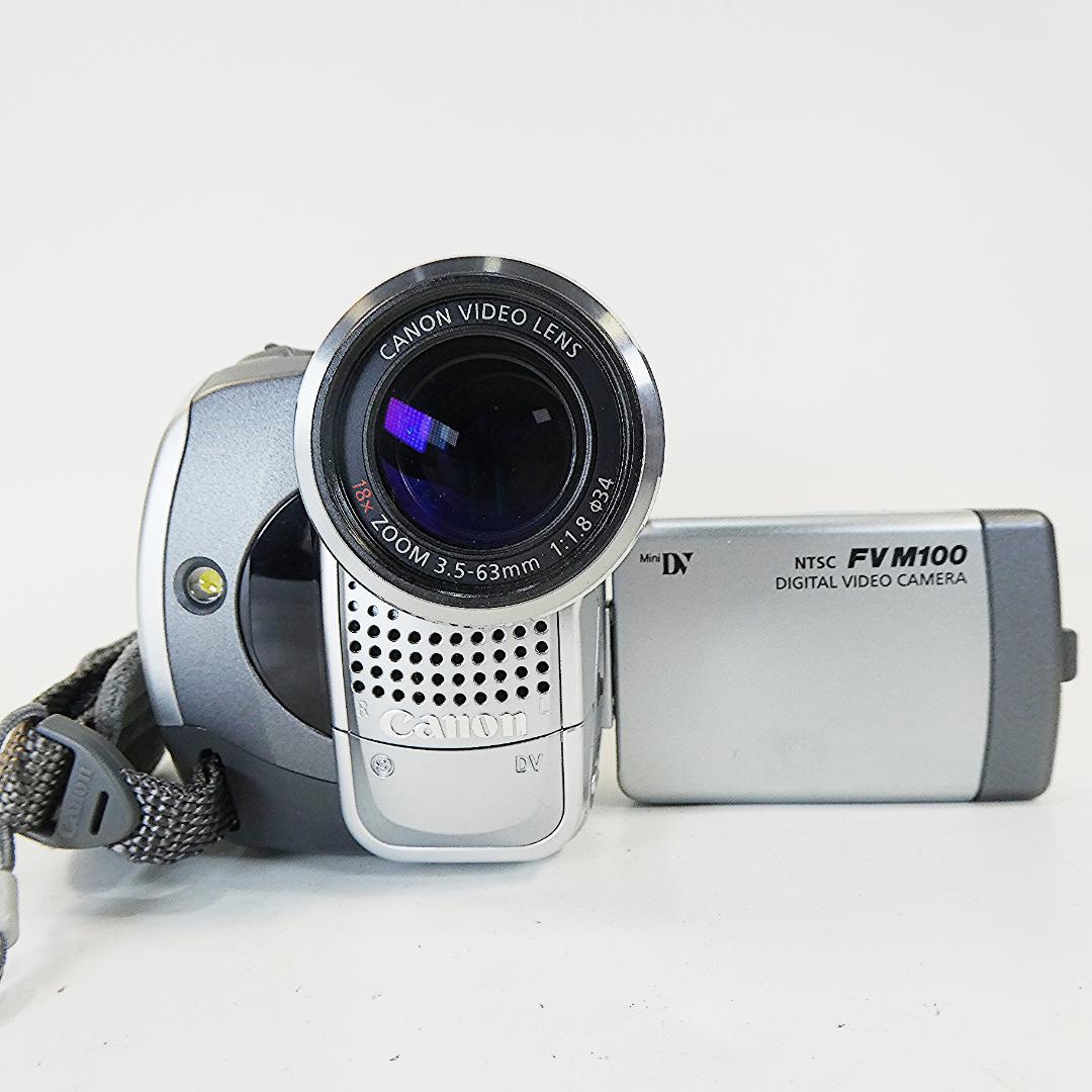 動作良好 キャノン DM-FV M100 MiniDVビデオカメラDVD化に最適