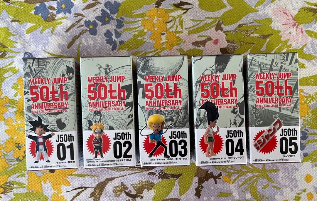 d*g様 【未開封品】ジャンプ50周年ワールドコレクタブルフィギュアvol.1