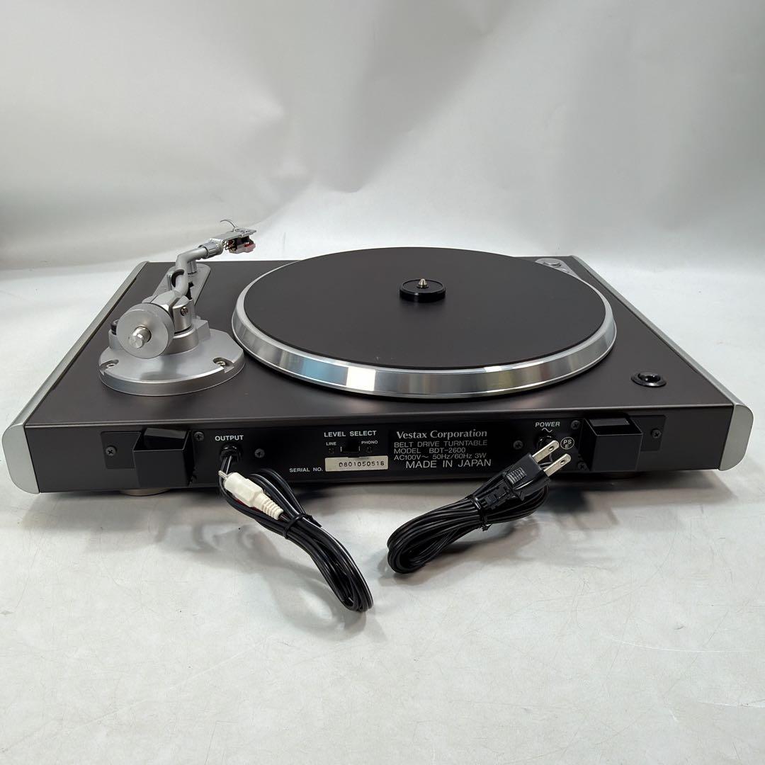 希少 動作品 Vestax ターンテーブル BDT-2600 ベスタクス